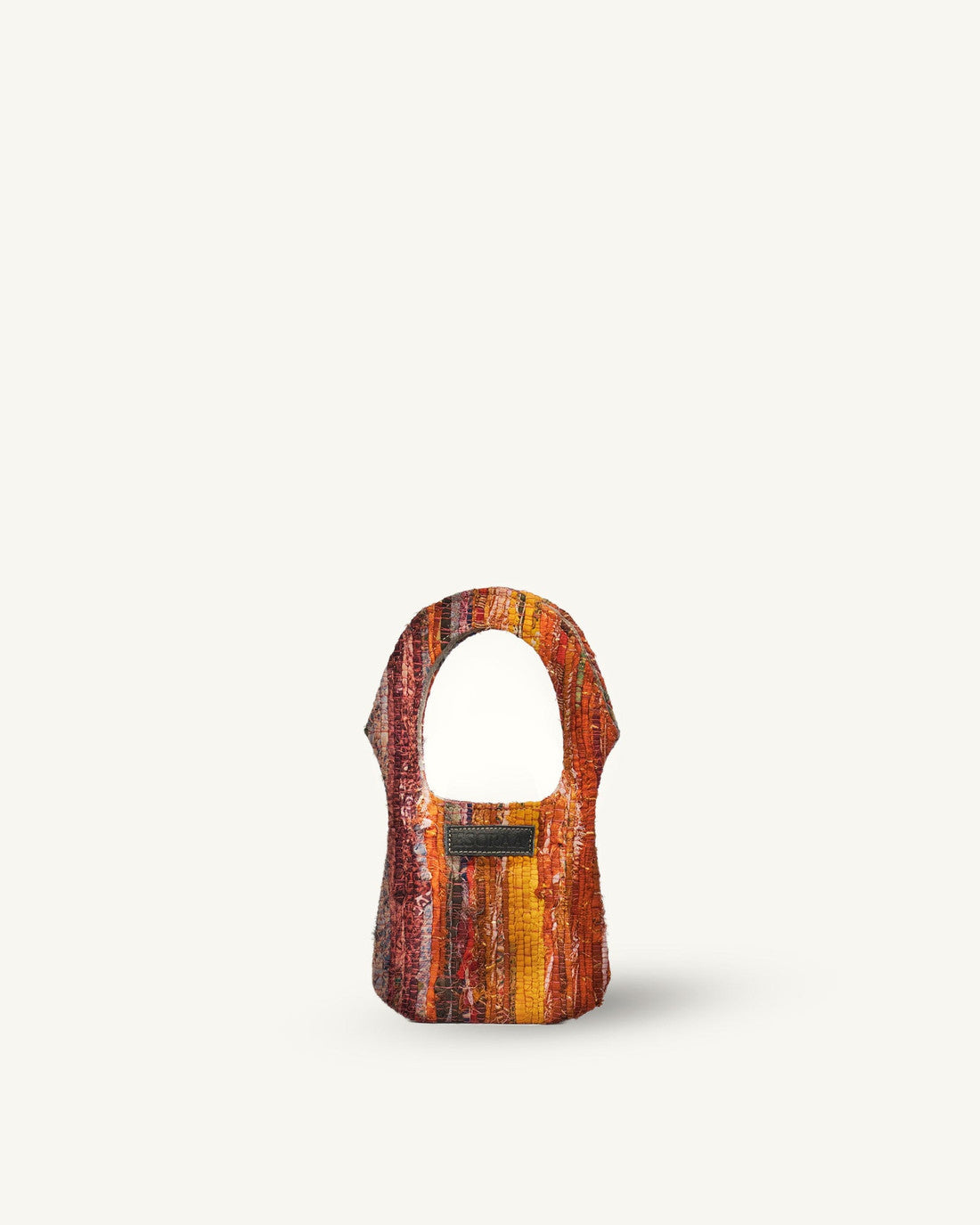 Multi-coloured red mini bag