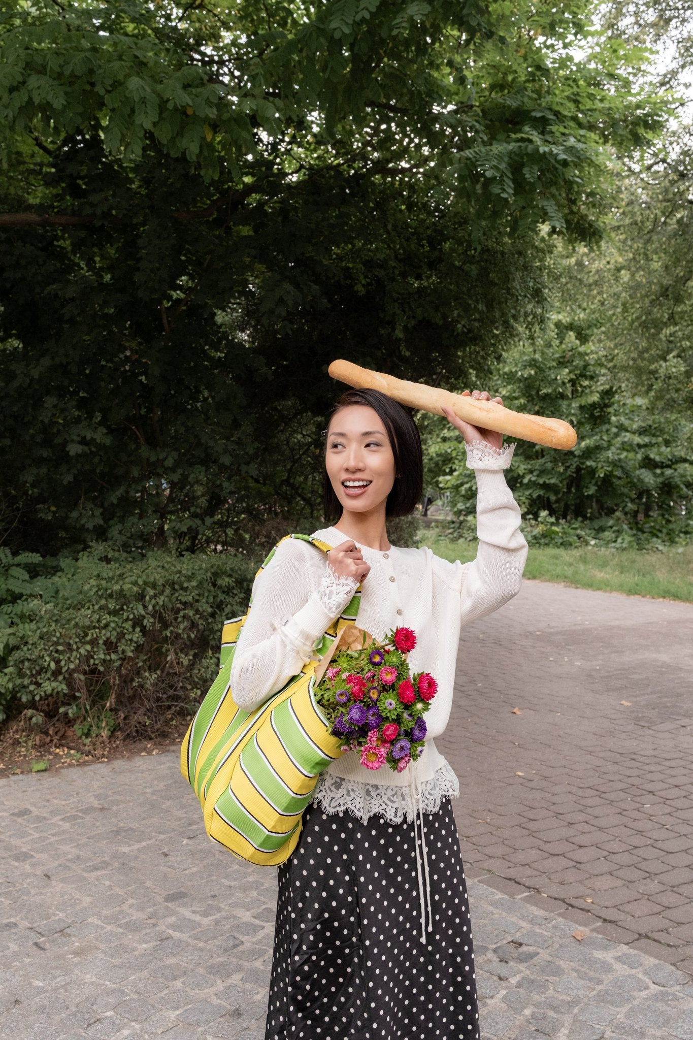 Recycled nylon bag