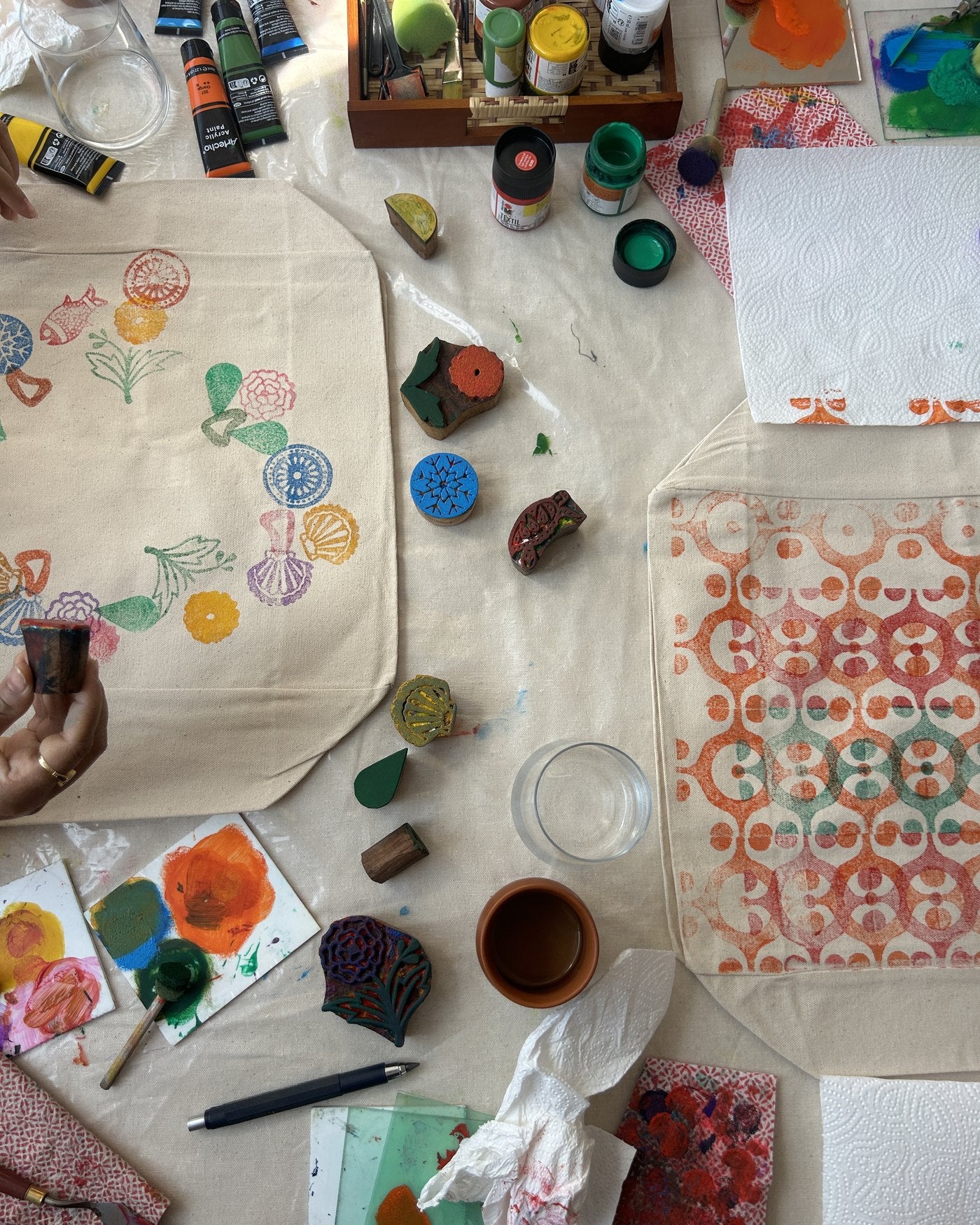A work in progress, from above
