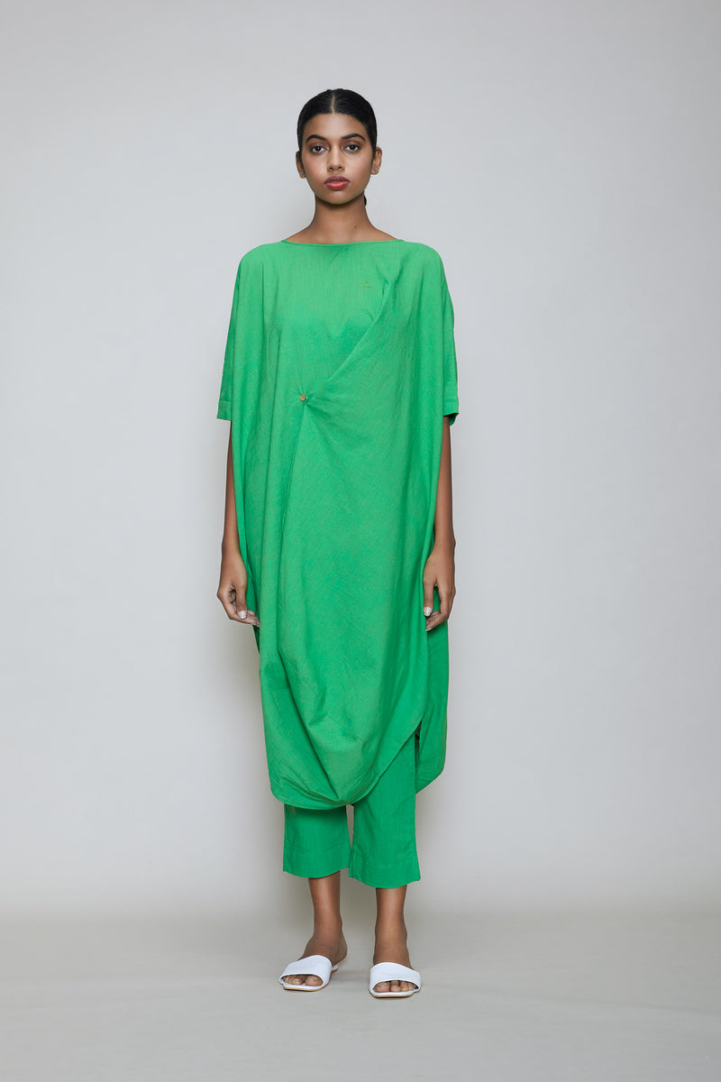 Cowl Button Tunic