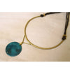 Blue Directional Neckpiece